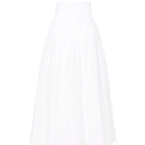 Hill House White Midi Skirt